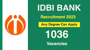 IDBI Bank Recruitment 2023 [1036 Post]  भारतीय लघु उद्योग विकास बैंक भर्ती Executive Notification and Online Form