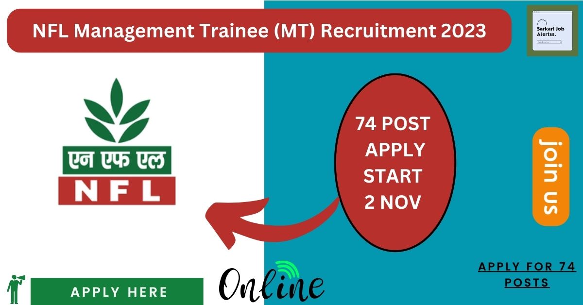 NFL Management Trainee MT Recruitment 2023